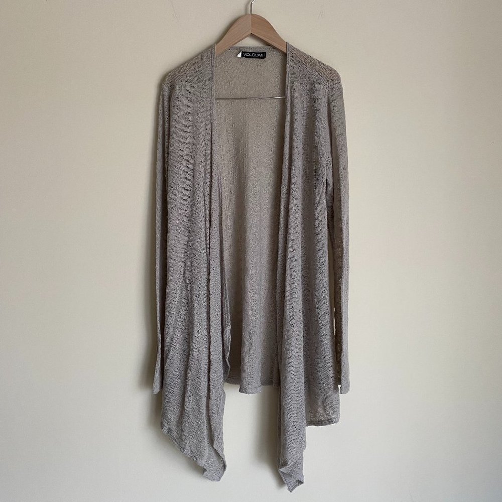 Volcom Open Knit Cardigan - Picture 1 of 7